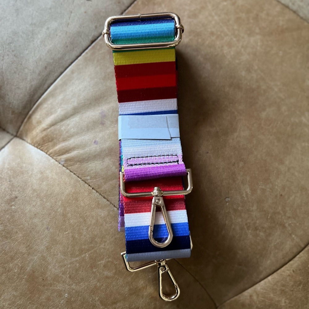 Ah-Dorned Rainbow Multi Stripe | Crossbody Strap